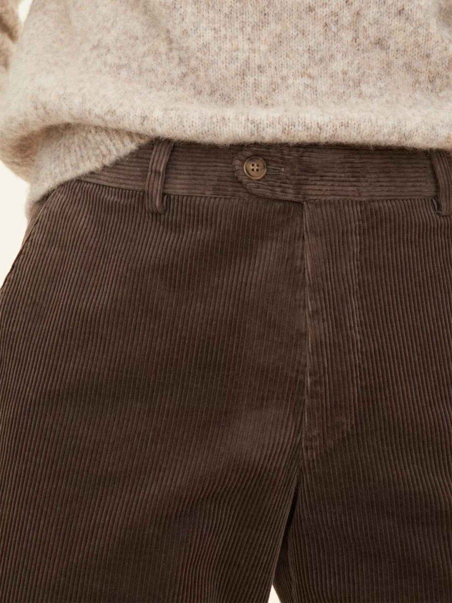 Denz Slim Fit Manchesterbyxa - Bild 6