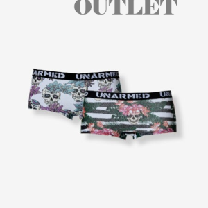 2-PACK UNARMED HIPSTERTROSA, DÖDSKALLE