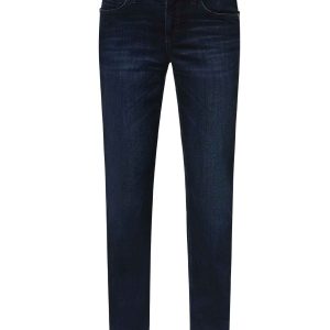 Mörkblå Piper Long Slim Fit Jeans