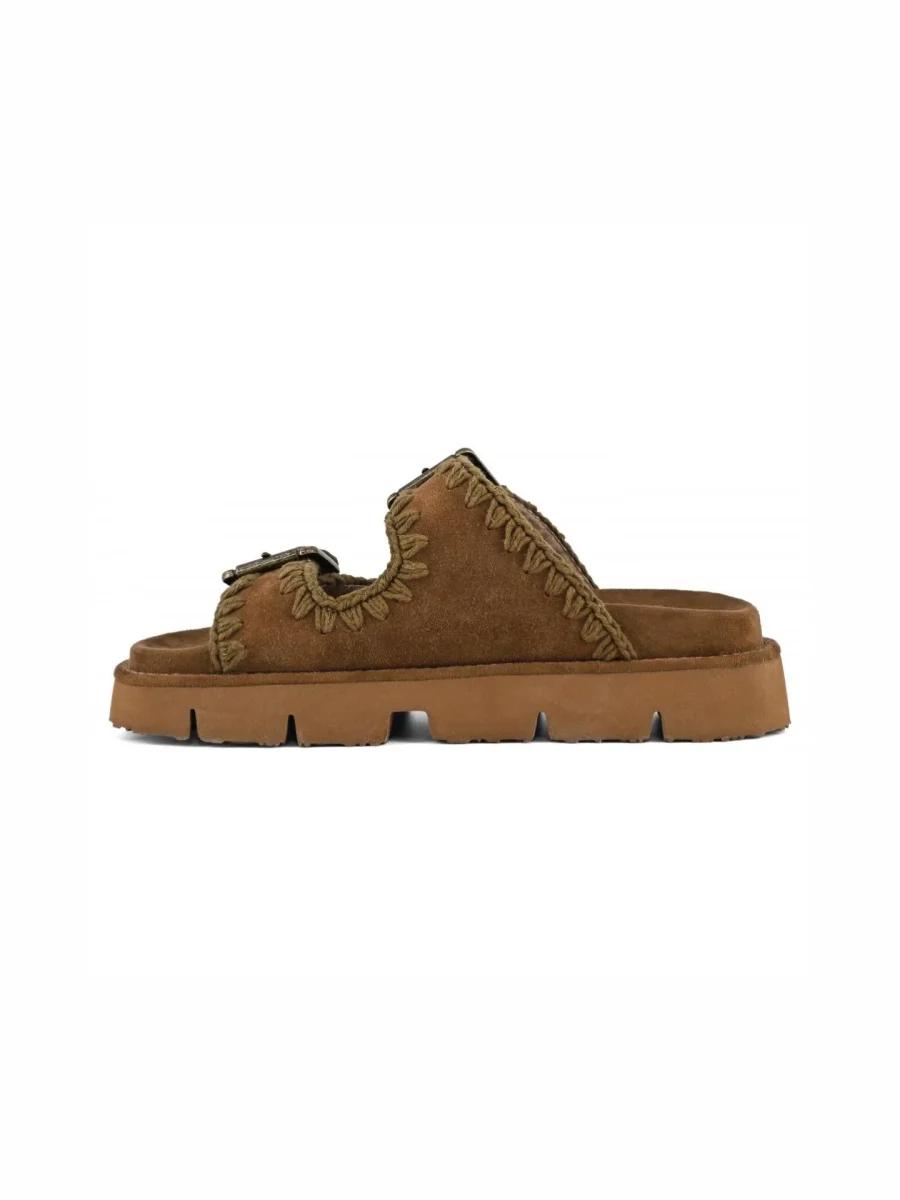 Brun Bio Sandal Two Buckles - Bild 6