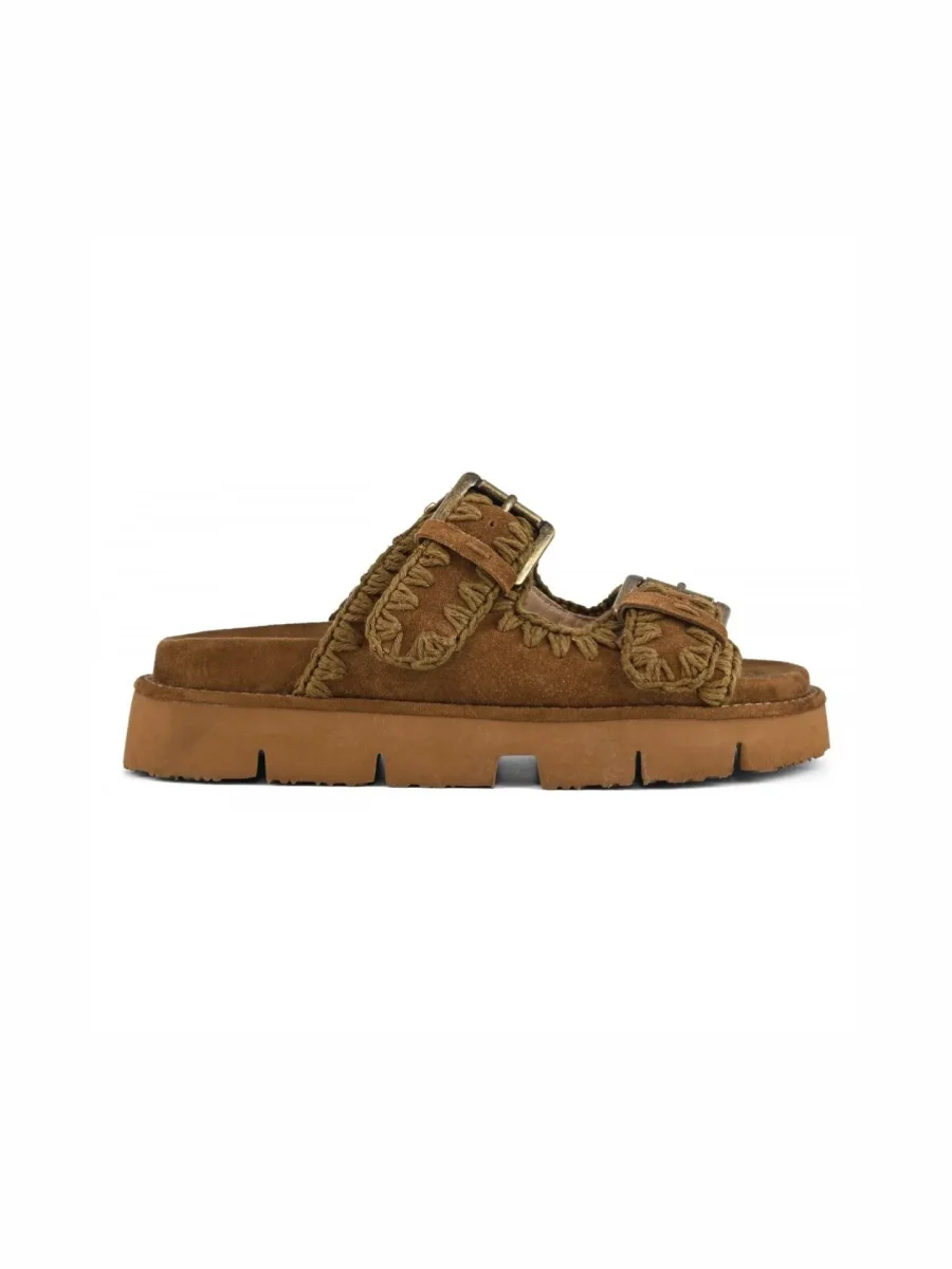 Brun Bio Sandal Two Buckles - Bild 2