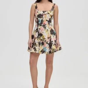 Corset Mini Dress - The Sentimental Bloom